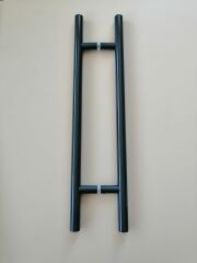 BİRSAN 40*60  CAM KAPI KOLU ANTRASİT GRİ