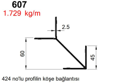 ALDOKS BAZA ÇAVUŞ PRES AKP-607 (424  PR İÇİN)1 MT