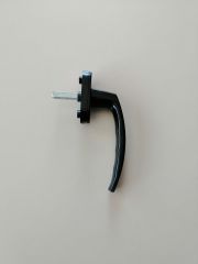 PVC PENCERE KOLU PLASTİK SİYAH