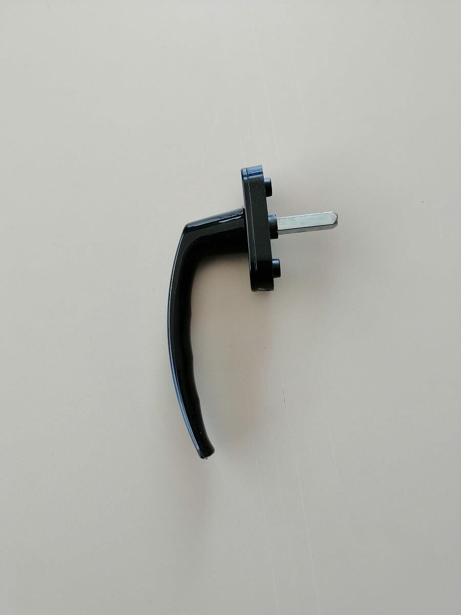PVC PENCERE KOLU PLASTİK SİYAH