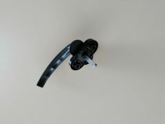 PVC PENCERE KOLU PLASTİK ANTRASİT GRİ