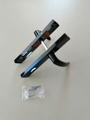 YALE PVC KAPI KOLU PLASTİK SİYAH