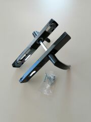 YALE PVC KAPI KOLU PLASTİK ANTRASİT GRİ