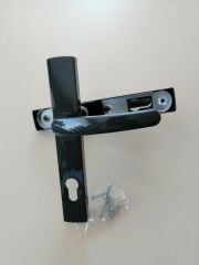 YALE PVC KAPI KOLU PLASTİK ANTRASİT GRİ