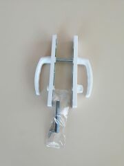 WC PVC KAPI KOLU PLASTİK BEYAZ