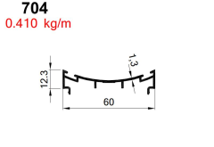 C60  ÇARPMA KAPI  ADAPTÖRÜ KASAYA ELOKSAL AKP-704