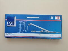 FST ÇİFT AÇILIM ALM İÇİN UZUN MAKAS  ANTRASİT GRİ