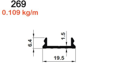 60 LIK SÜPÜRGELİK ALTI  PRES AKP-269 / 6 MT