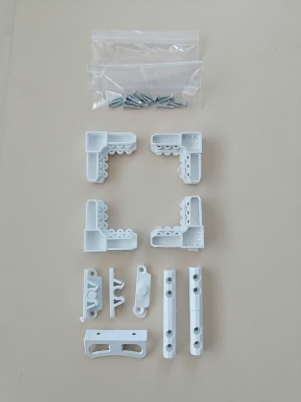 17*25  PENCERE SİNEKLİK AKSESUAR TAKIM  BEYAZ