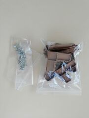 17*25 PENCERE SİNEKLİK TAM TAKIM AHŞAP DESEN