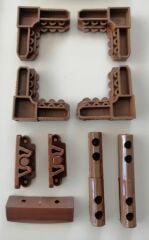 17*25 PENCERE SİNEKLİK TAM TAKIM ALTINMEŞE DÜZ