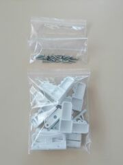 17*25  PENCERE SİNEKLİK TAM TAKIM  BEYAZ