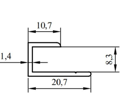 8  MM ALM TOPAL U  PR ELOKSAL  / 6 MT