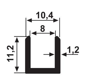 8  MM ALM U  PR ELOKSAL  / 6 MT