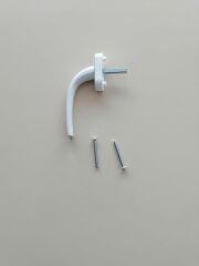 ALÜMİNYUM PENCERE KOLU PVC DOĞ İÇİN BEYAZ APK07